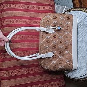 Monogram Large Dooney & Bourke Satchel